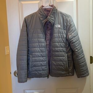 Girls’ The North Face Reversible Mossbud Swirl Jacket